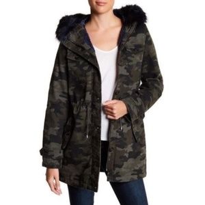 BCBGeneration's camo-print coat